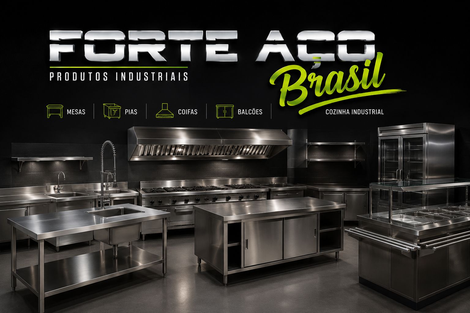 Produtos industriais em inox
